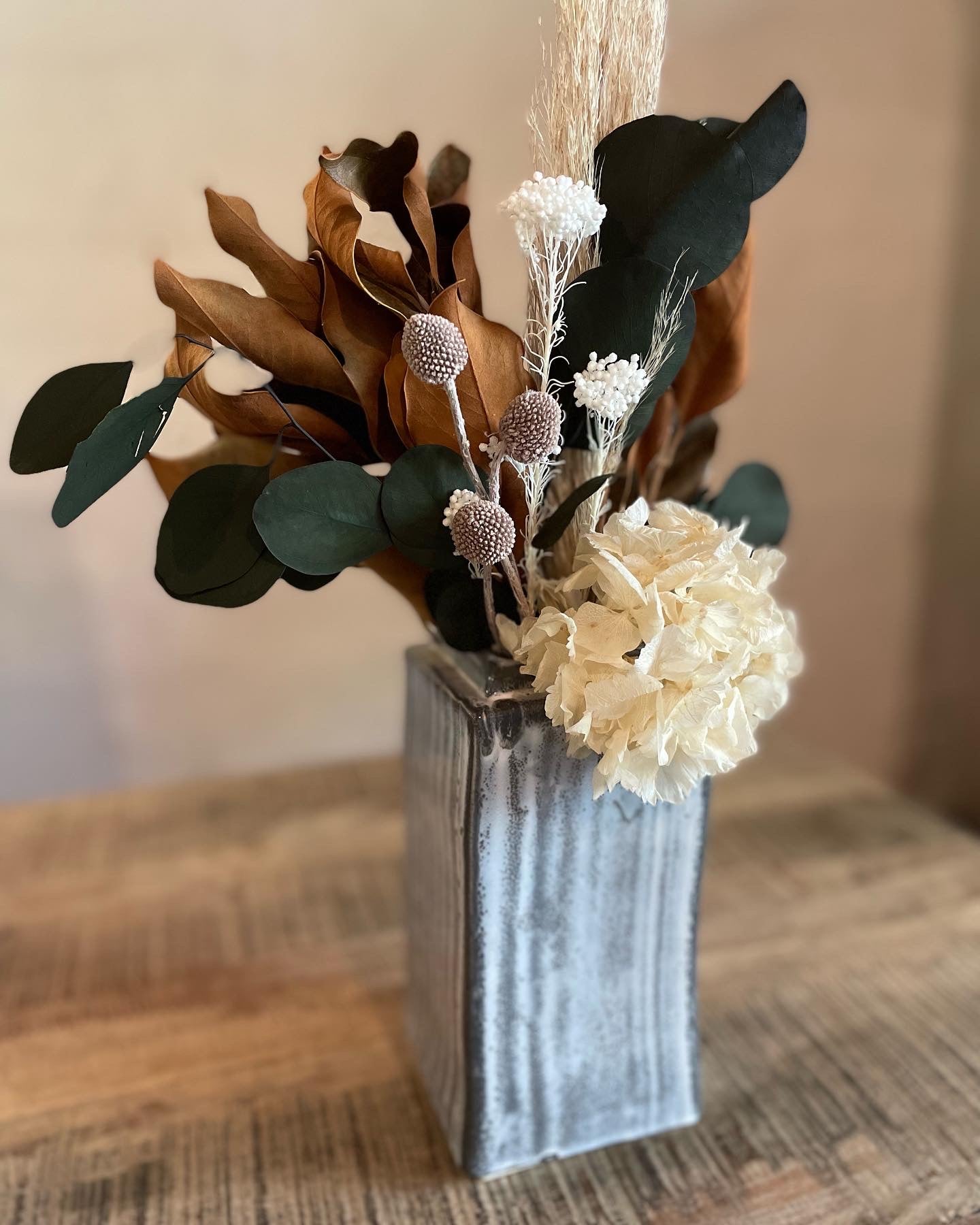 Dried Flower Vase Arrangements