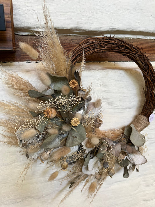 Dried Floral Wreath